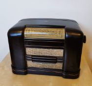 Vintage Art Deco G. Marconi Valve Radio Model 911