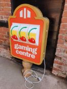 Gaming Centre Arcade Sign