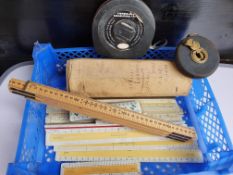 Job lot of measuring instruments