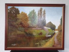 Dennis Dumbleton Oil Painting