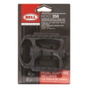 6X Brand New Bell Kicks 350 Universal Bicycle Pedal Set With Reflectors