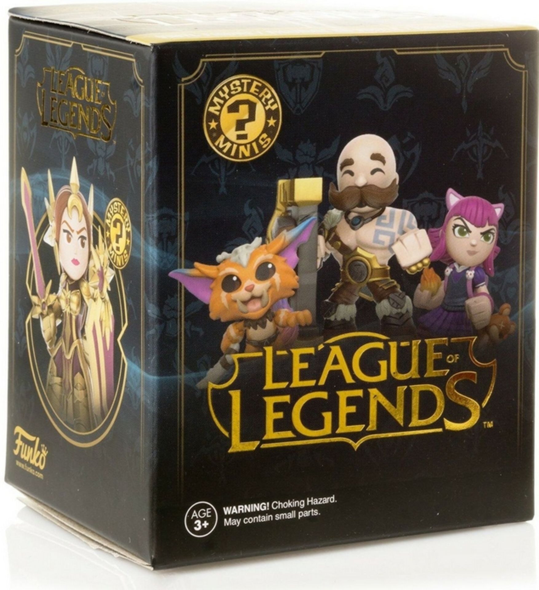 A Box Of 12 Brand New Unopened Funko League Of Legends Mystery Minis Vinyl Figures,