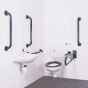 Armitage Shanks Contour 21 Doc M Pack With Wall Hungtoilet And Blue Rai