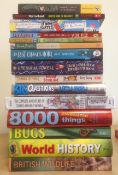 42 Assorted Children's Books Including Sticker Books And Reference Books