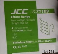 1 Set, 5 Lights And Transformer Jcc Led Plinth Lights