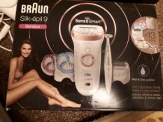 Braun Silk Epil 9 Epilator, Ses 9-980