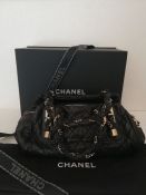 CHANEL Leather Quilted Black Bag