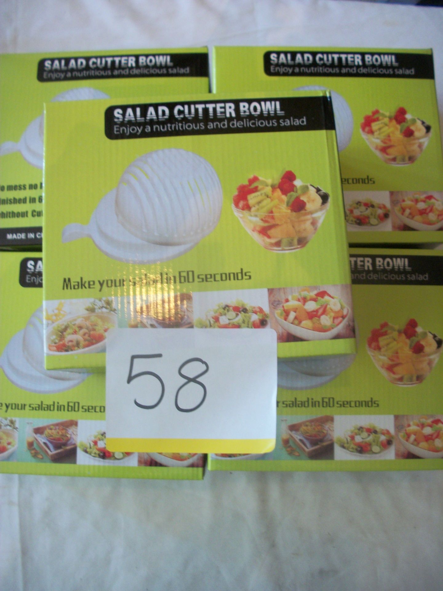 5 x Salad Cutting Bowl