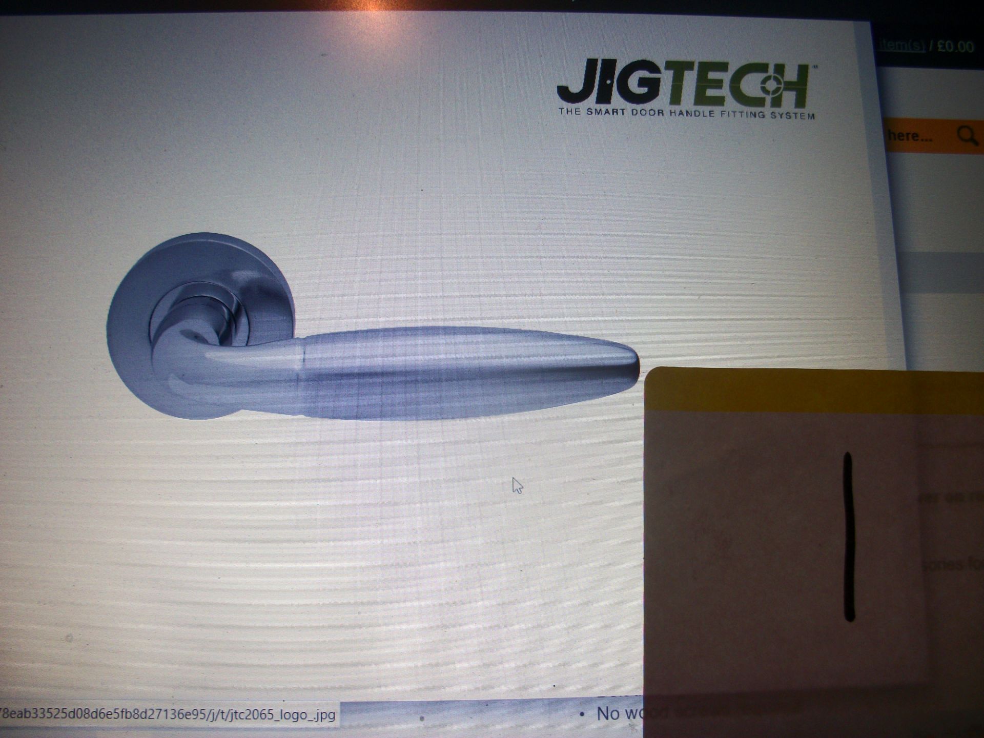 3 Pairs x Jigtech Parma Polished/Satin Chrome Handles - Image 2 of 2