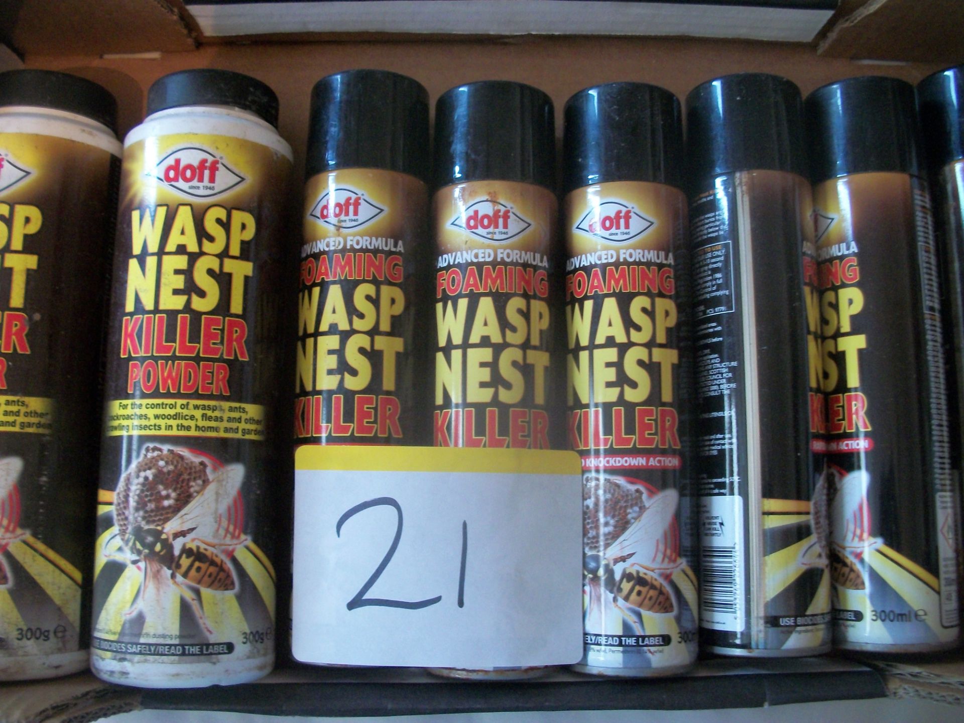 8 x Doff Wasp Nest Killer