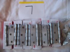 10 Pair x Fire Door Hinges