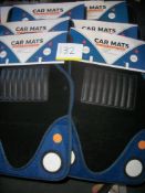 6 x Halford Set of 4 Car Mats