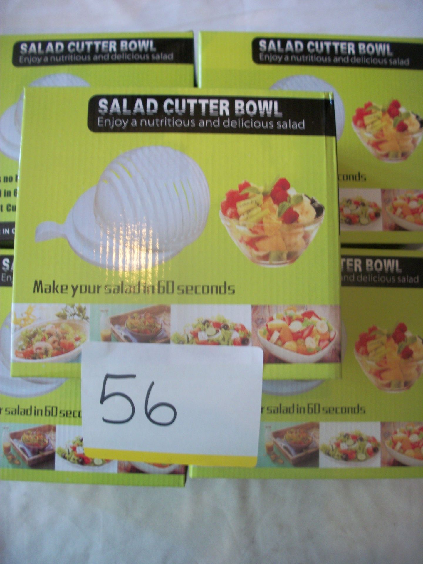 5 x Salad Cutting Bowl