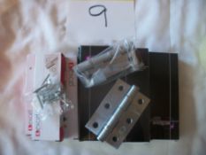 10 x Steel Ball Bearing Hinge