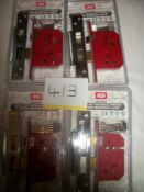 4 x Union 5 Lever Mortice Lock