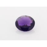 Loose Oval Amethyst 5.45 Carats