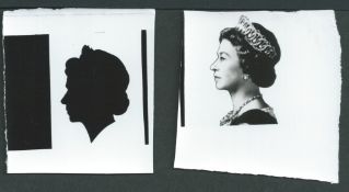 Royalty Great Britain - QEII Small profile portrait of Her Majesty Queen Elizabeth II. The portr...