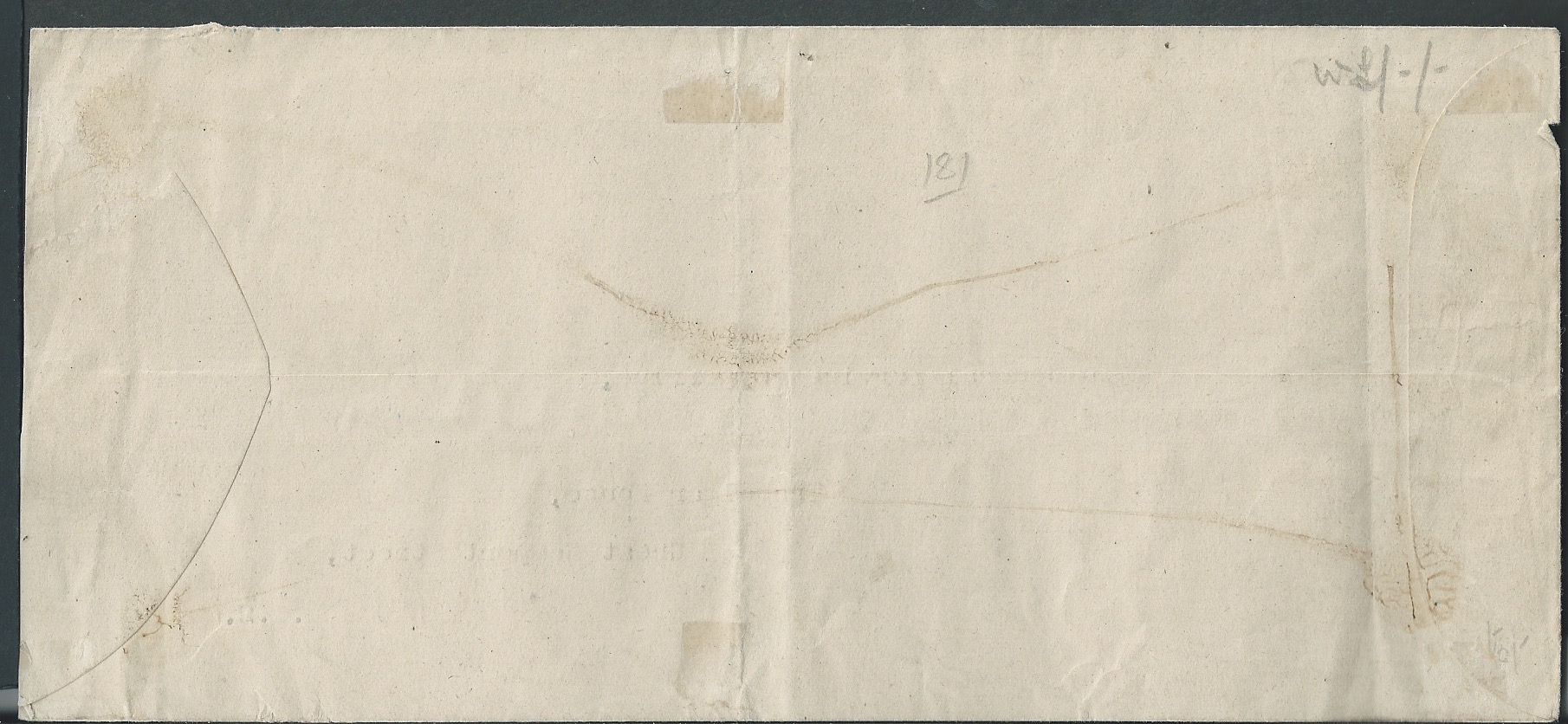 G.B. - Air Mails / World War One / France 1919 (July 28) Stampless O.H.M.S. cover flown by R.A.F., a - Image 2 of 2