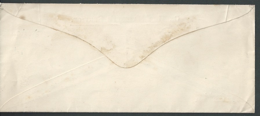 G.B. - Exhibitions / Official Mail 1899 Long stampless O.H.M.S. cover with "Royal Commission, Paris - Image 2 of 2