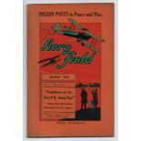 Aero Field Wartime issue March 1939 featuring Pigeon Posts in Peace & War.First U.K. Aerial Post 191