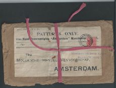 Crash and Wreck 1907 Feb 20 Wrapper tied with tape, headed "PATTERNS ONLY" and sent at the specia...