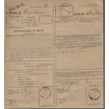 Cape of Good Hope / Orange Free State / Railways 1902 Letter Bill to Heilbron, O.R.C., from Cradock,