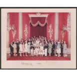 ROYALTY 1981 PRINCE CHARLES PRINCESS DIANA WEDDING SIGNED PHOTO Photograph of the BRITISH AND EUROP