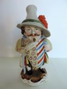 Antique Porcelain Mansion House Dwarf c. 1850's