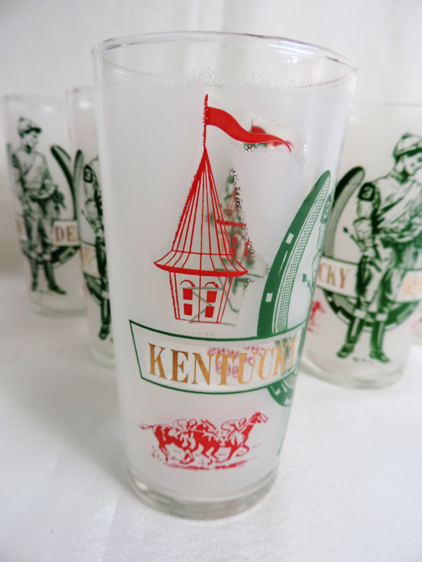 Set 6 Vintage 1969 Kentucky Derby Glasses - Image 8 of 9