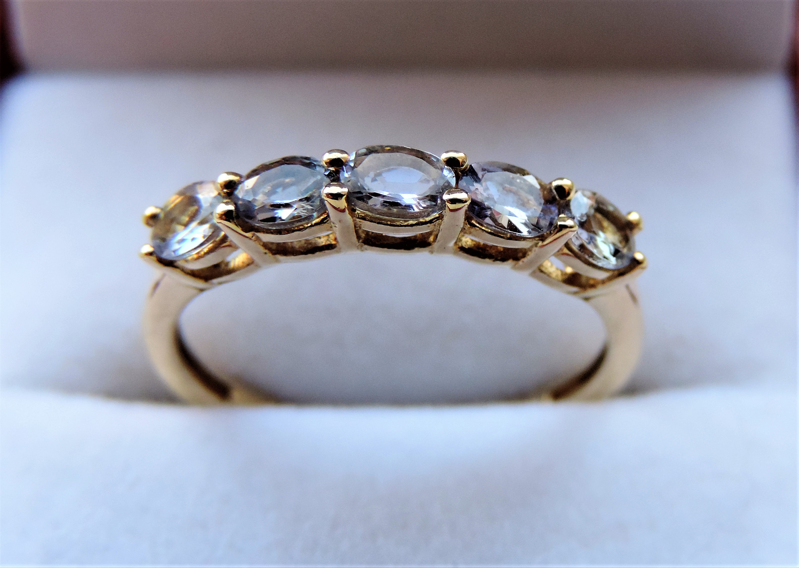 Sterling Silver Topaz Ring