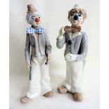 Vintage Spanish Casades Porcelain Clowns