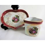 Vintage Porcelain Cabinet Cup and Saucer
