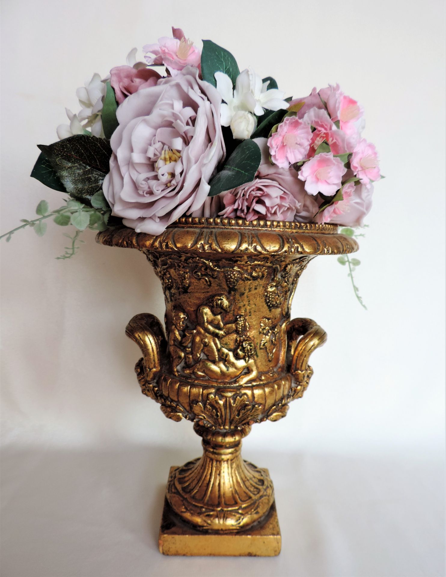 Vintage French Rococo Gilt Table Centrepiece