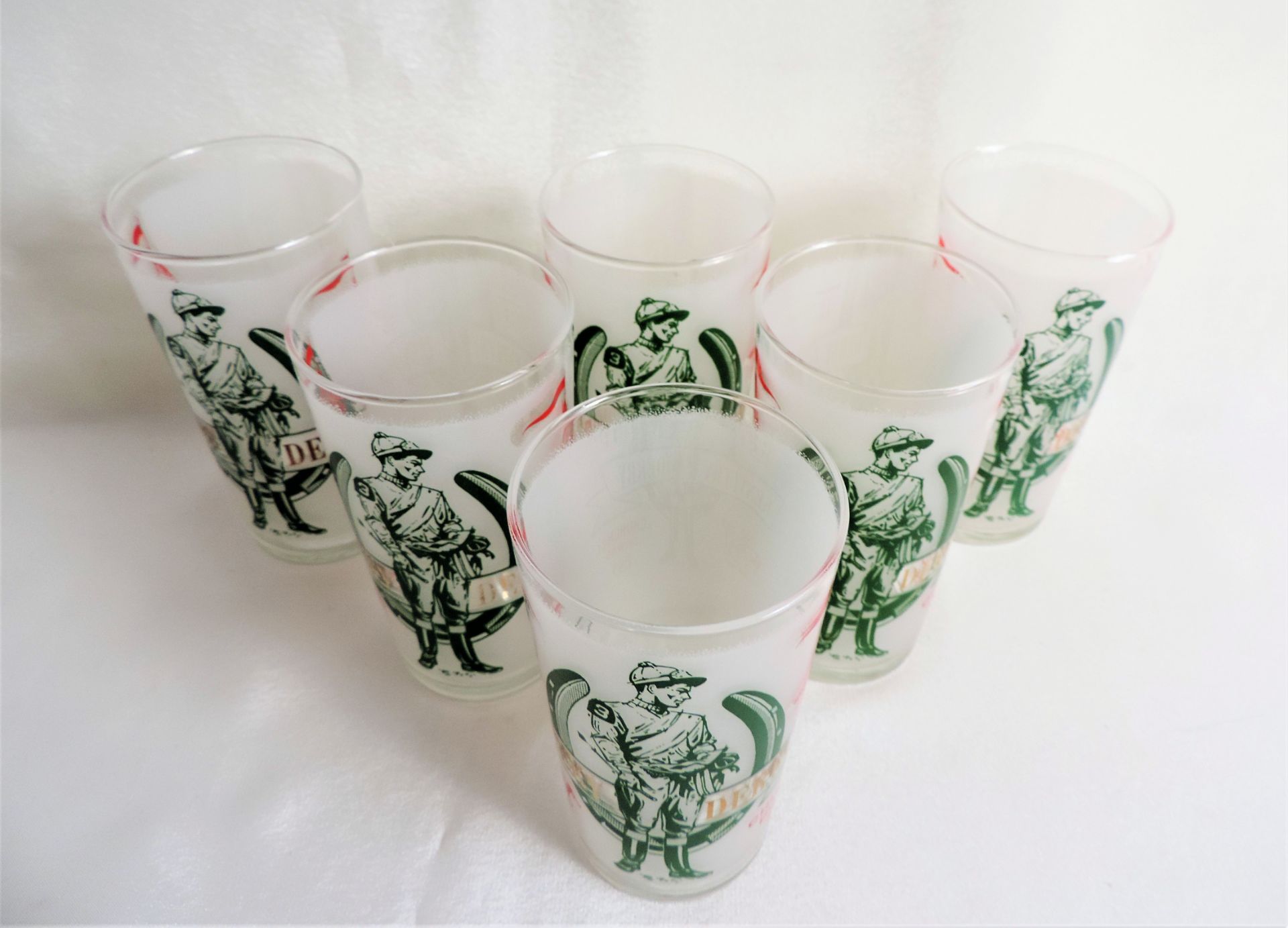 Set 6 Vintage 1969 Kentucky Derby Glasses - Image 3 of 9