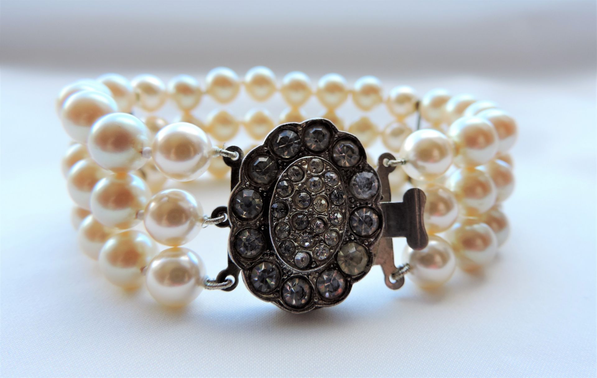 Antique Victorian Pearl Bracelet - Image 3 of 6