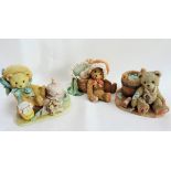 3 Rare Cherished Teddies