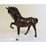 Vintage Beswick Prancing Stallion Horse Figurine c.1970's