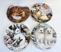 Royal Grafton Porcelain Wildlife Plates Limited Editions