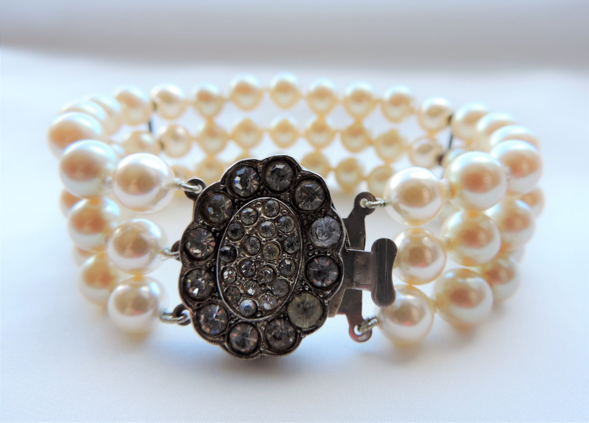 Antique Victorian Pearl Bracelet - Image 4 of 6