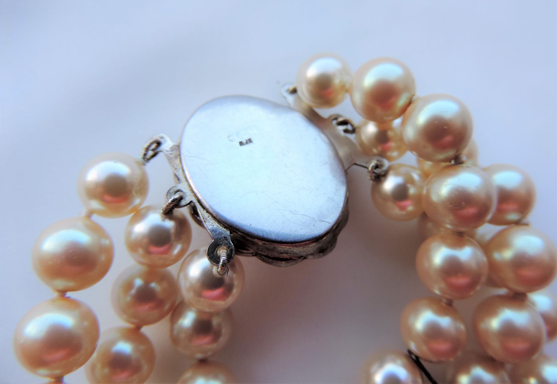 Antique Victorian Pearl Bracelet - Image 6 of 6