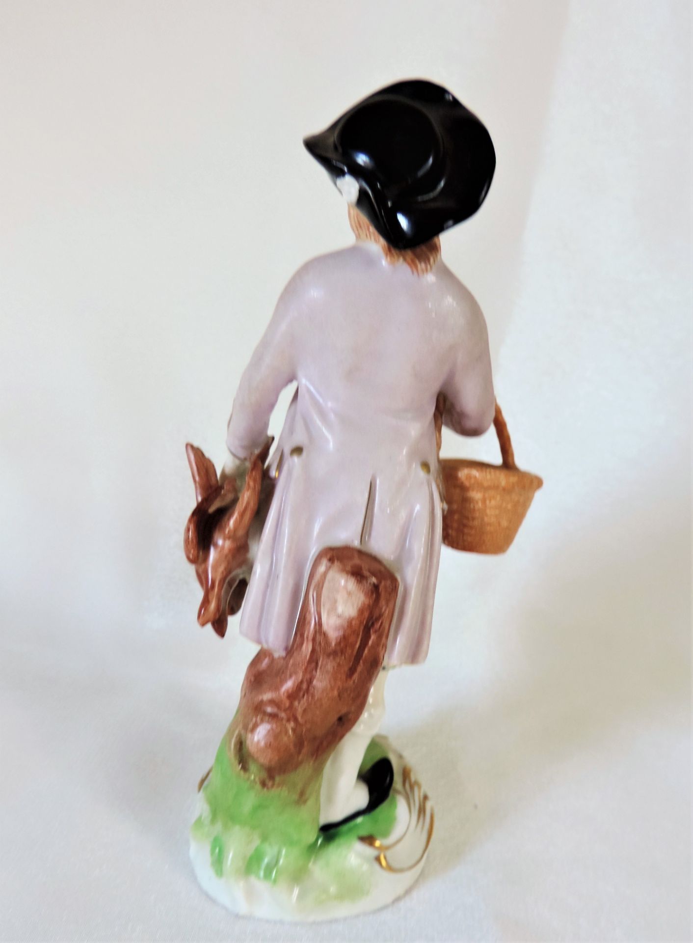 Antique Dresden Porcelain Figurine - Image 4 of 5