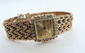 Vintage Swiss Ladies Bracelet Watch