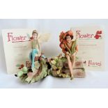 2 x Danbury Mint Flower Fairies Limited Editions