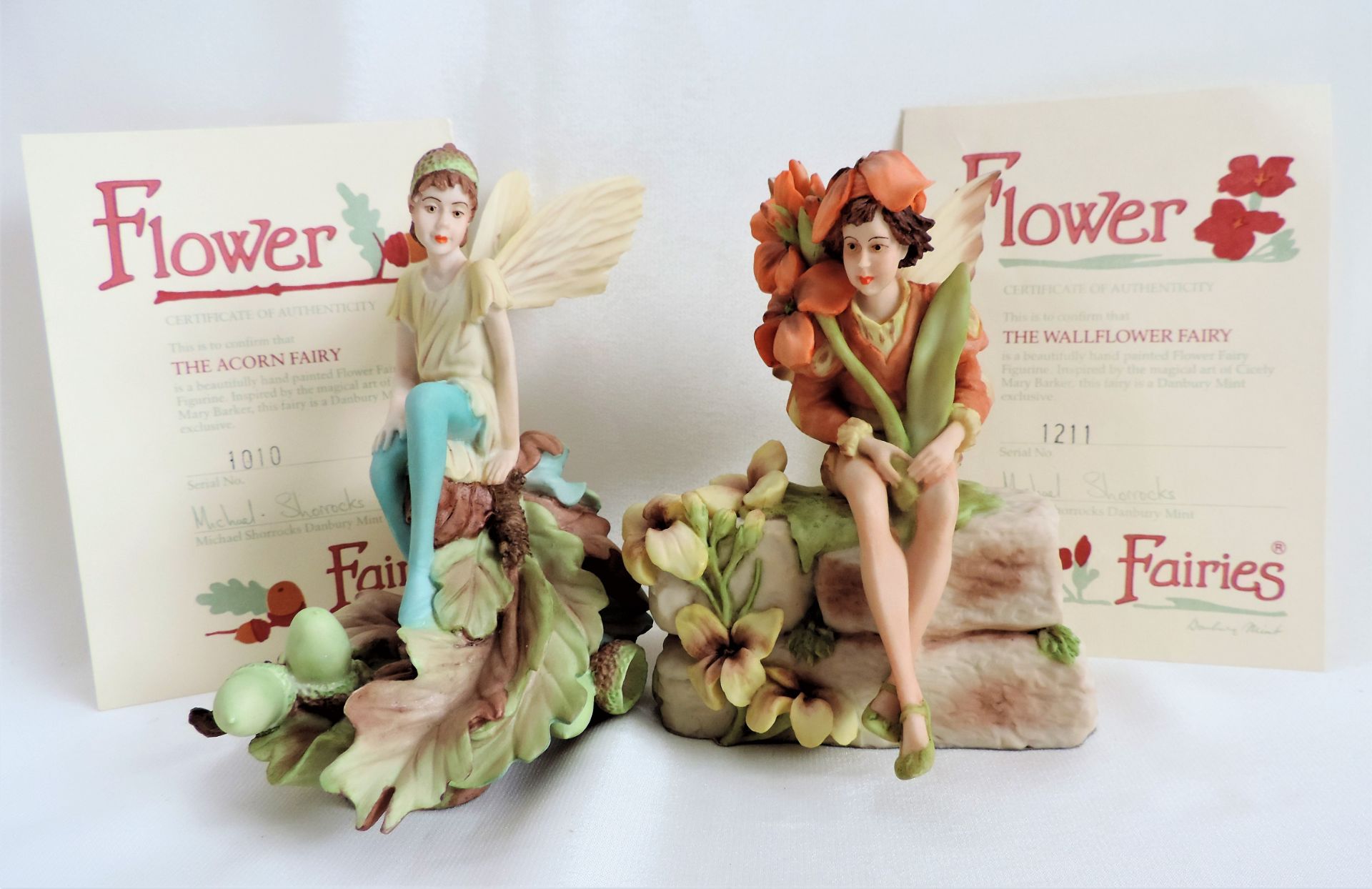 2 x Danbury Mint Flower Fairies Limited Editions