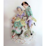 Antique Sitzendorf Porcelain Figurine c.1890