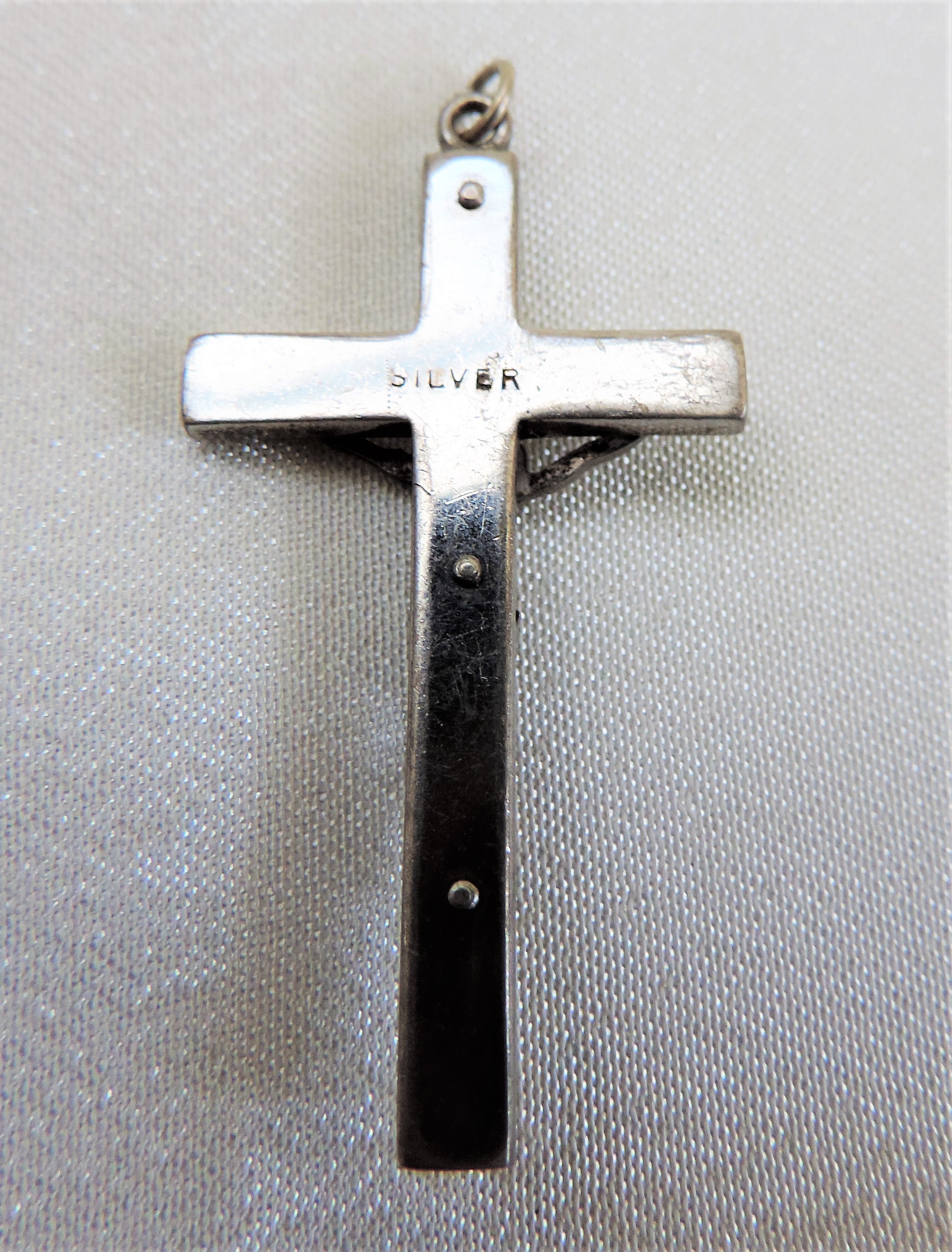 Vintage Silver Crucifix - Image 4 of 4