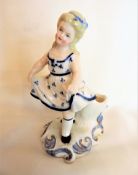 Antique Heubach Wallendorf Porcelain Figurine c.1772-1829