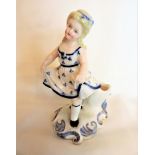 Antique Heubach Wallendorf Porcelain Figurine c.1772-1829