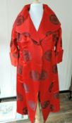 Vintage Chinese Silk Coat Ying Tai Ltd of Hong Kong