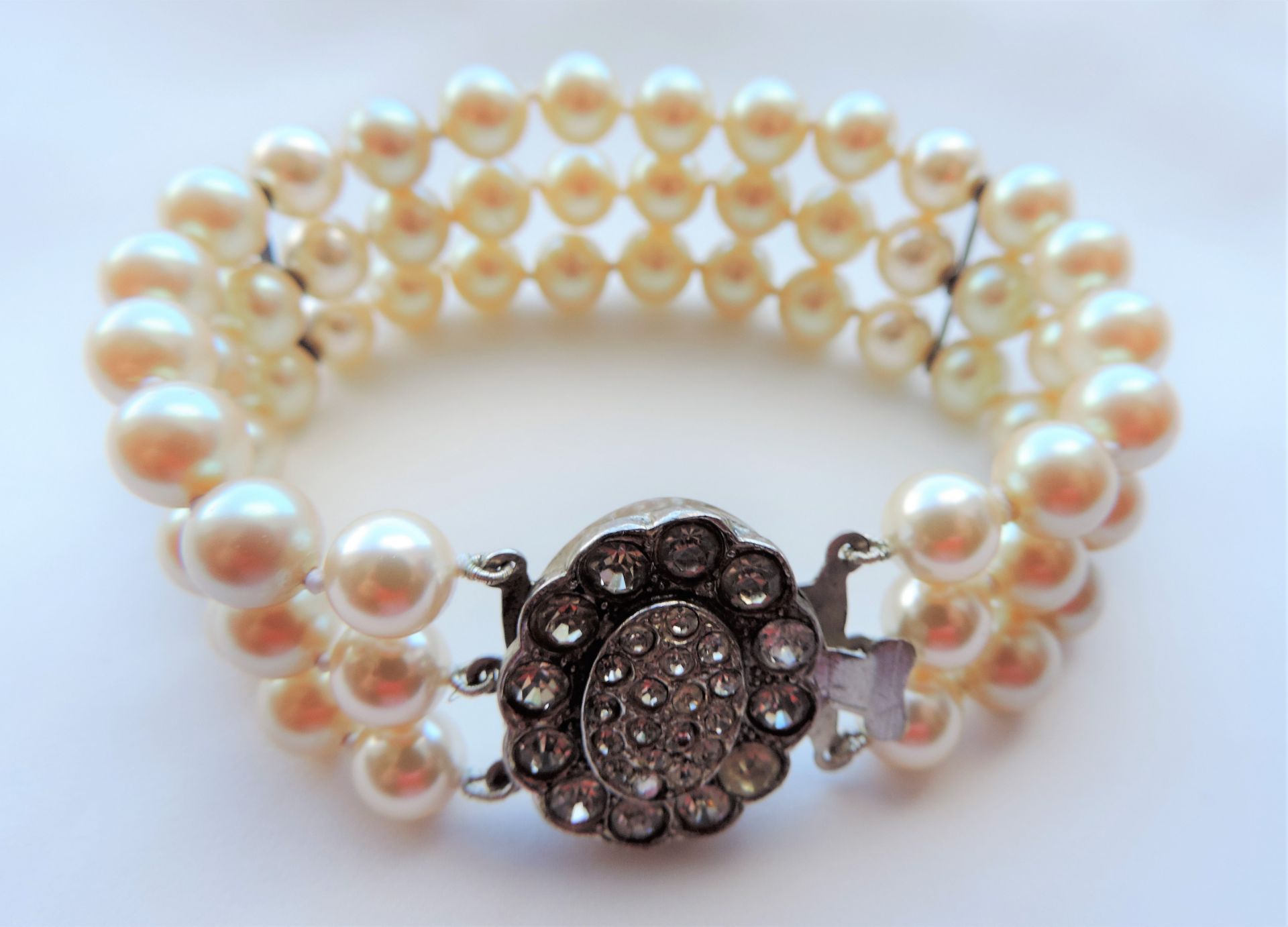 Antique Victorian Pearl Bracelet